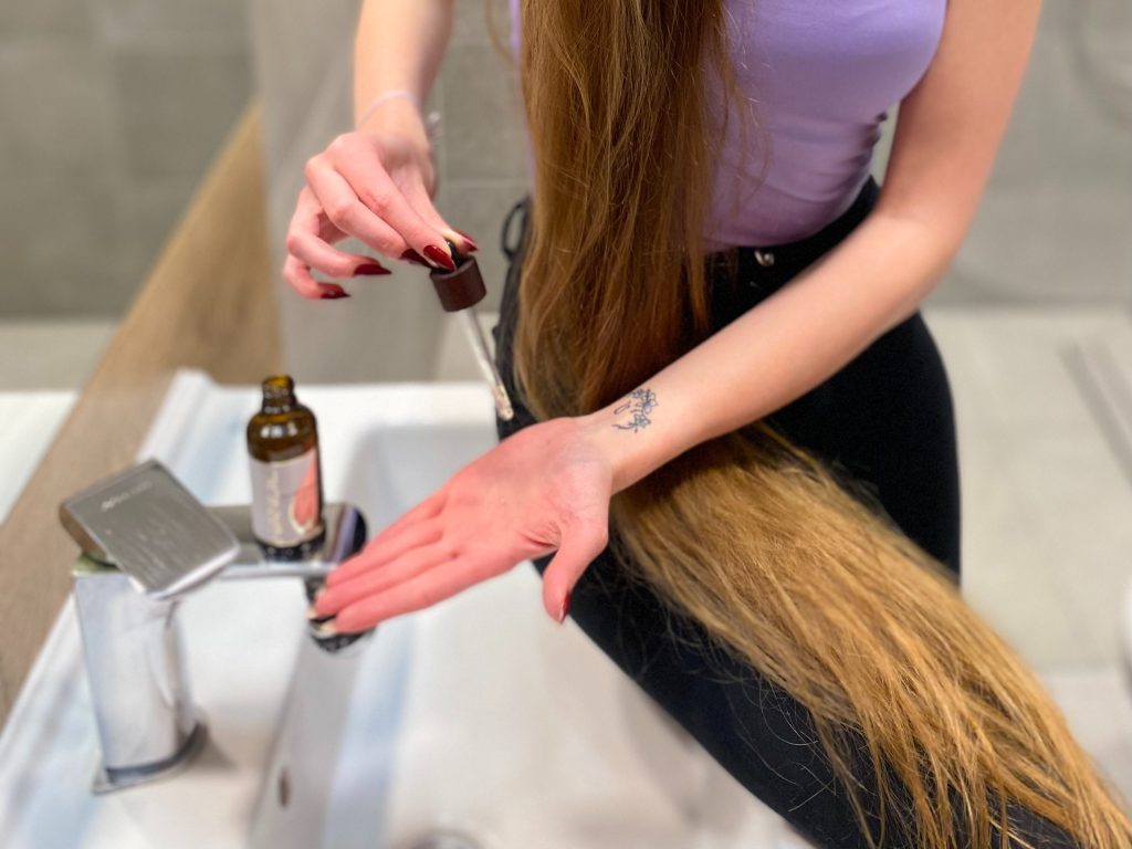 serum mod rødme i ansigtet Nanoil