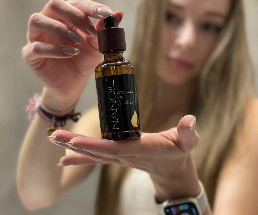 brug af arganolie til hår