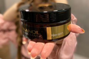 Totalt forelsket i keratin! Anmeldelse af min bedste hårbehandling: Nanoil Keratin Mask