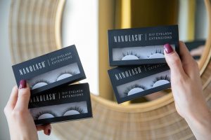 Praktiske klynge vipper fra Nanolash – DIY Lash Extensions test